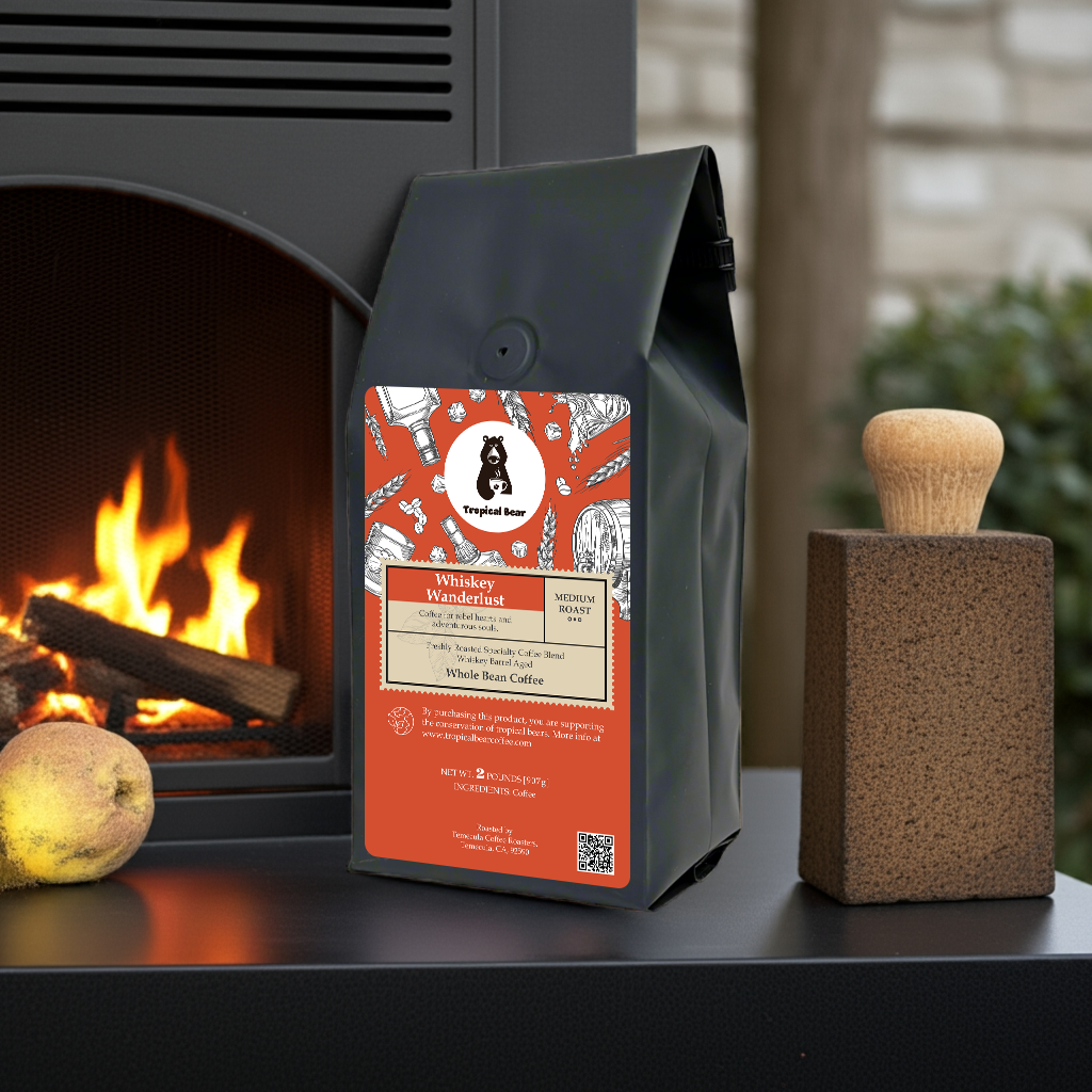 Whiskey Wanderlust - Specialty Coffee from Guatemala - Whiskey Barrel Aged, Medium Roast