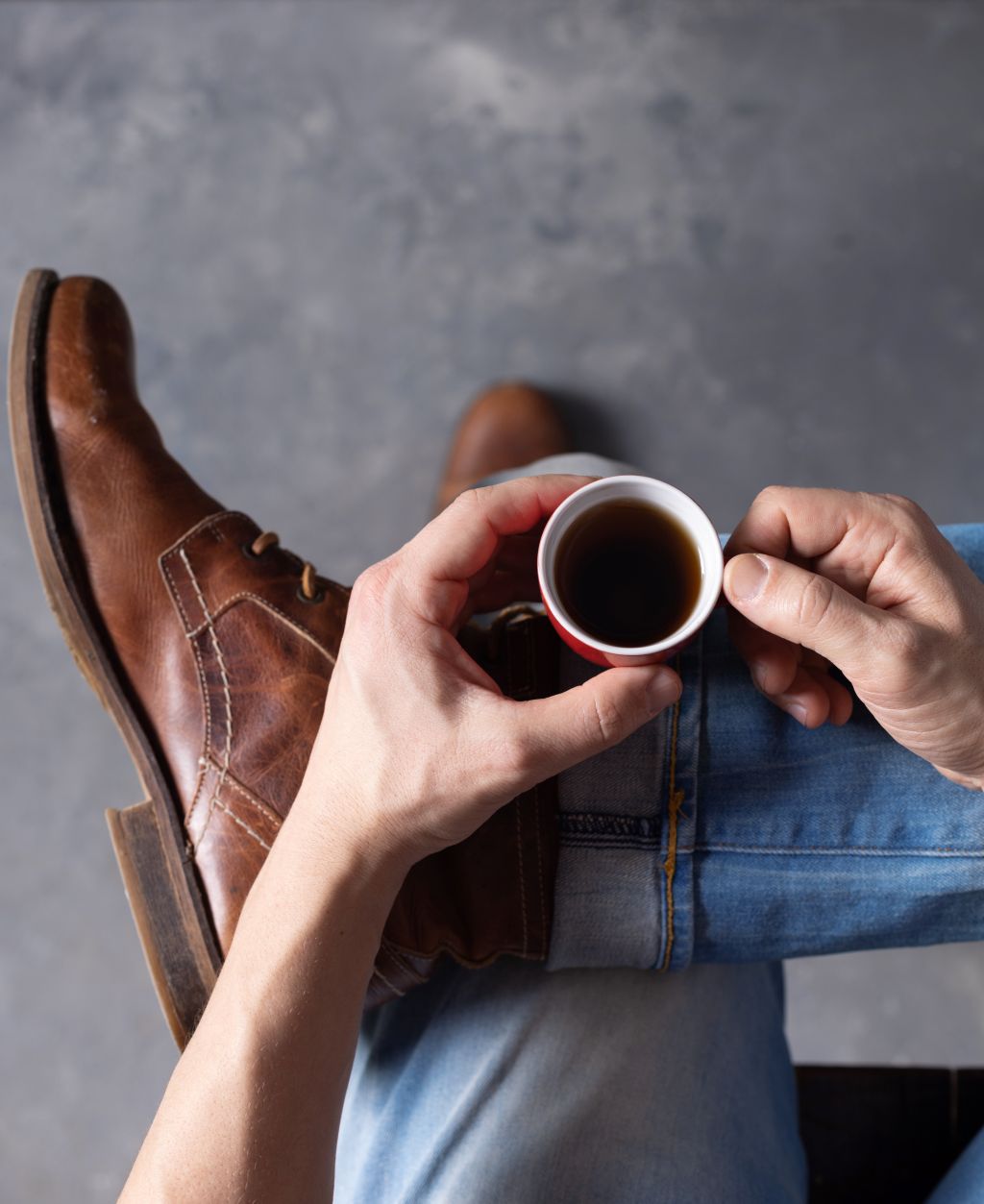 Cowboy Kick Specialty Coffee Mug & Boots