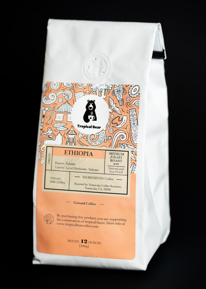 Ethiopia single origin coffee tropical bear ordering online